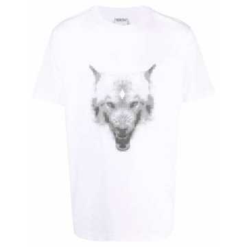 Cross Wolf cotton T-shirt