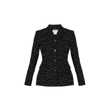 Catrin Boucle-Tweed Blazer