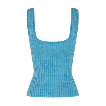 Lara Ribbed Cotton Tank Top