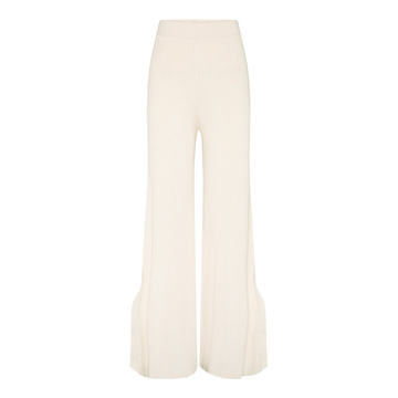 Jordan Cotton-Knit Wide-Leg Pants