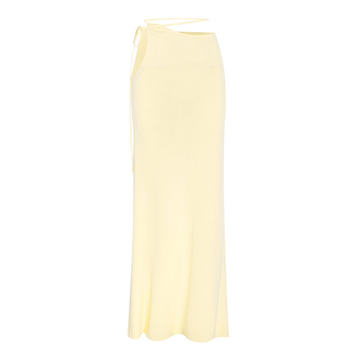 Ancona Knit Wrap Maxi Skirt