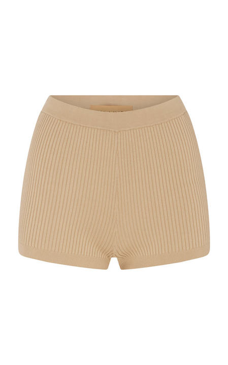 Savona Ribbed Knit Shorts展示图