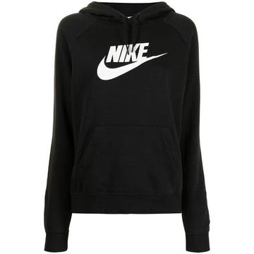 logo-print hoodie