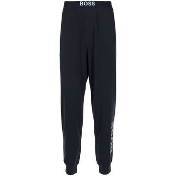 logo-print track pants