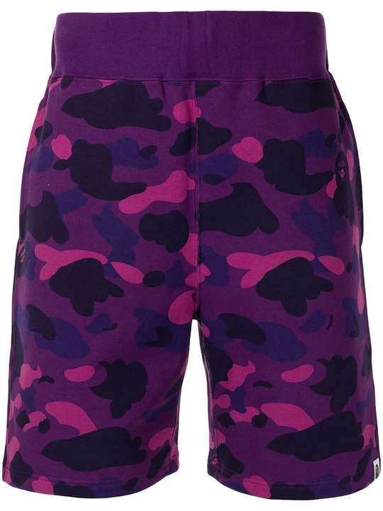 camouflage-print track shorts展示图