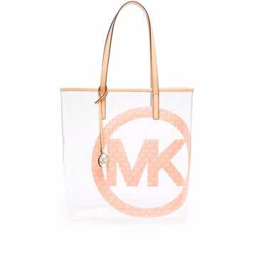 Michael large transparent tote bag