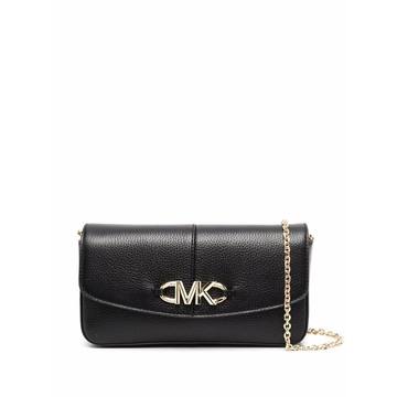 Izzy logo-embellished clutch bag