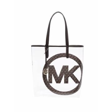 Michael large transparent tote bag