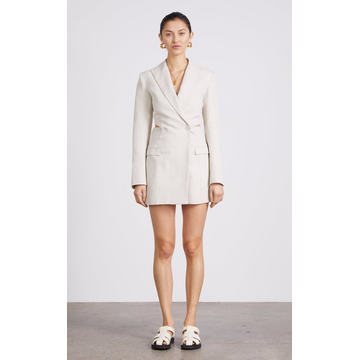 Alexis Backless Wool Blazer Dress