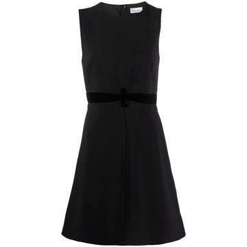 bow detail sleeveless dress