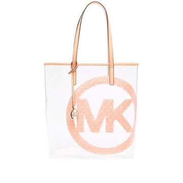 Michael large transparent tote bag