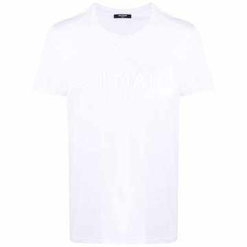 embossed logo short-sleeve T-shirt