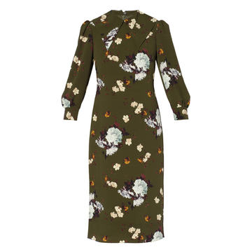 Morrell Floral Crepe Dress