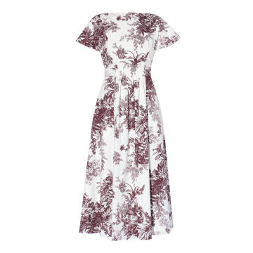 Fraser Floral Cotton Midi Dress