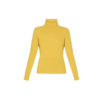 Bessy Wool-Cashmere Turtleneck Sweater