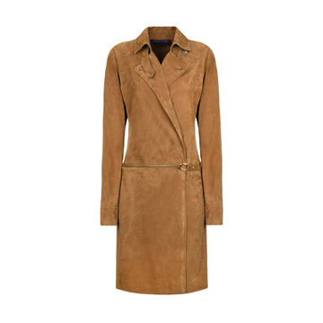 Tenise Lamb Suede Day Dress