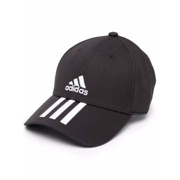 three-stripe baseball cap
