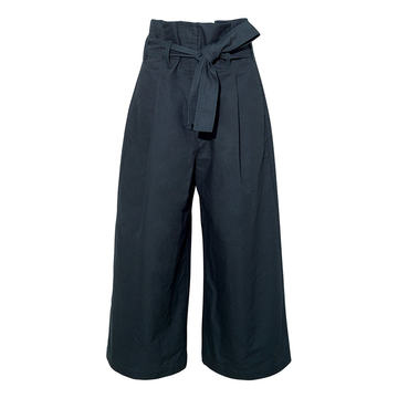 Whittaker Cotton Canvas Wide-Leg Pants