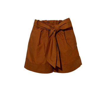 Whitney Cotton Poplin Shorts