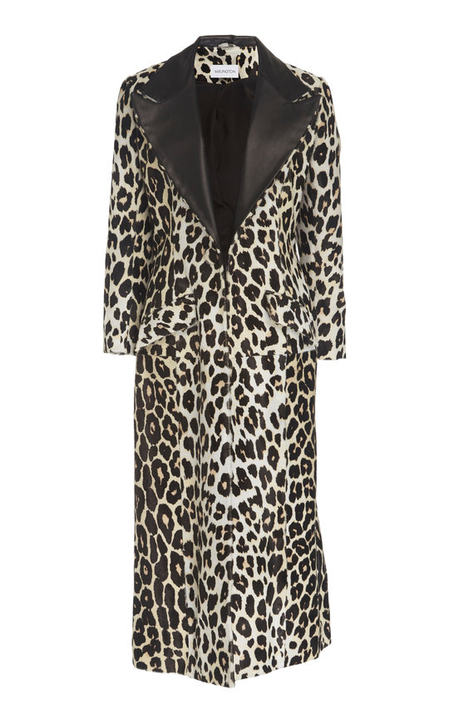 Debbie Leopard Trench Coat展示图