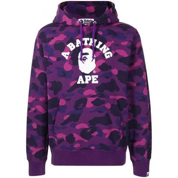 camouflage-print hoodie