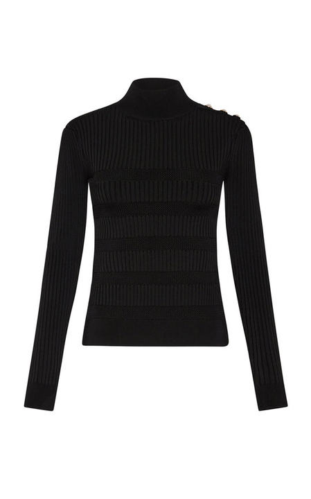 Maddison Turtleneck Knit Sweater展示图