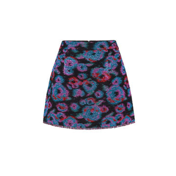 Leila Jacquard Mini Skirt