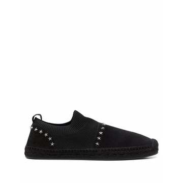 star-stud slip-on sneakers