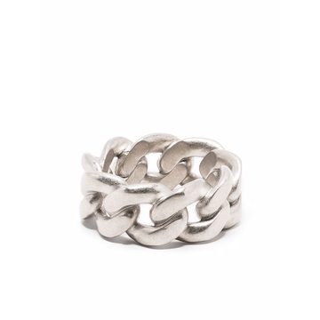 Chain oversized ring