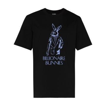 Bunnies logo印花T恤