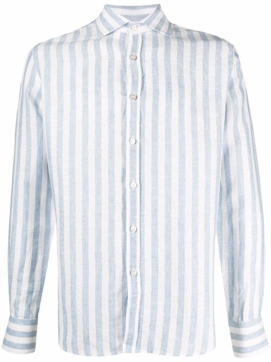 striped linen shirt展示图