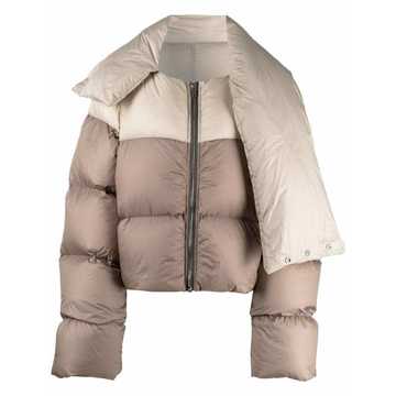 two-tone padded jacket