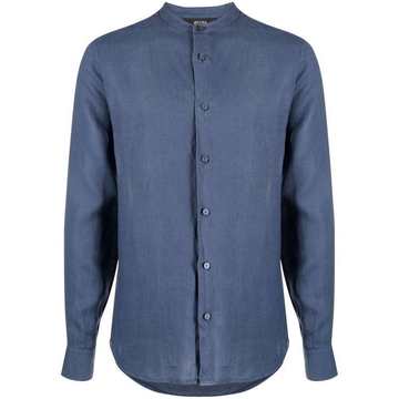 long-sleeve linen shirt