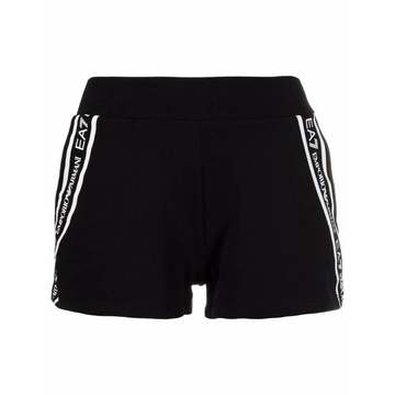 stripe-trim track shorts