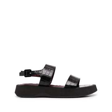 Nicky croc-effect sandals