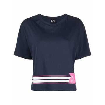 stripe-detail T-shirt