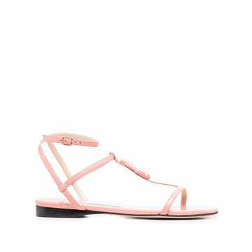 Alodie logo sandals