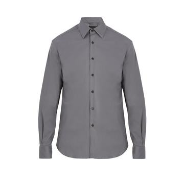 Classic-fit cotton-poplin shirt