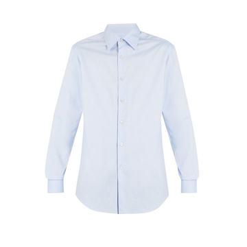 Single-cuff cotton dinner shirt