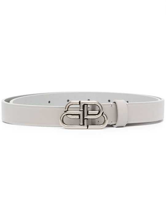 BB-logo buckle belt展示图