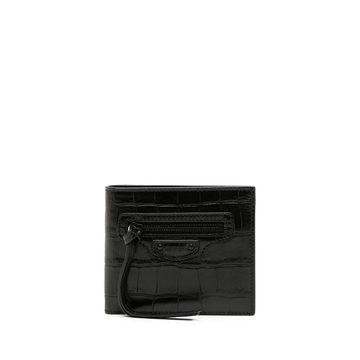 Neo Classic embossed wallet