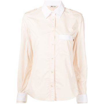 long-sleeve cotton shirt