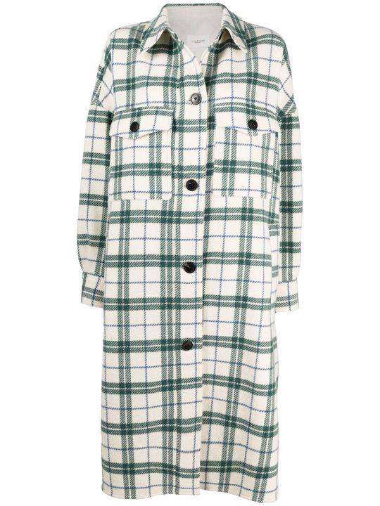 Fontia plaid coat展示图