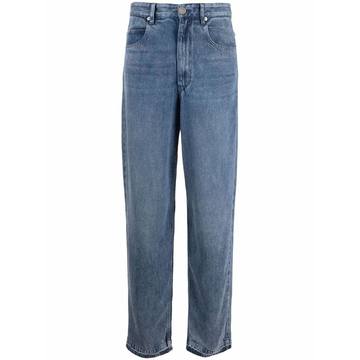 washed boyfriend jeans