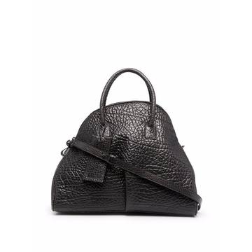 Budino curved leather tote