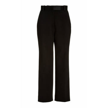 Melie Woven Cropped Straight-Leg Trousers