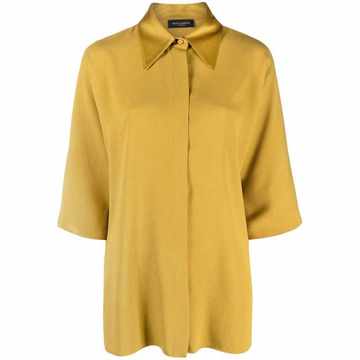 three-quarter length sleeve shirt