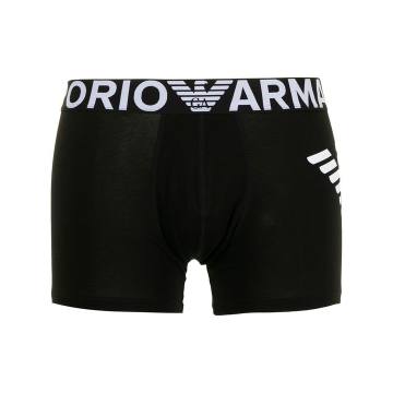 logo-print boxer pants