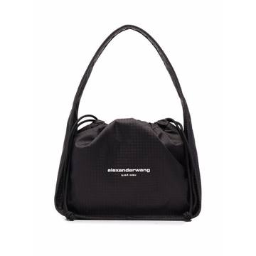 Ryan logo-print shoulder bag