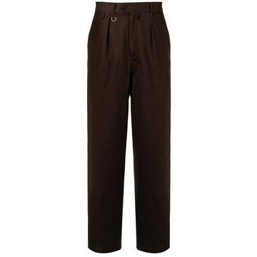 straight-leg trousers